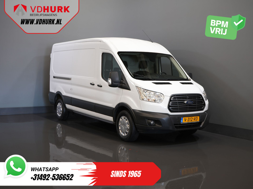 Ford Transit Bestelbus 330 2.0 TDCI 130 pk Trend Aut. L3H2 Carplay/ Camera/ PDC/ Cruise/ Trekhaak/ Airco