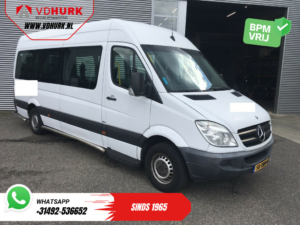 Mercedes-Benz Sprinter Transport de Personnes 313 2.2 CDI L3H2 €10,890,- incl VAT (BPM FREE) EXPORT ONLY Combi/ 9 persons/ Kombi/ 9P/ Rearbar/ Sidebar/ Airco/ Wheelchair lift