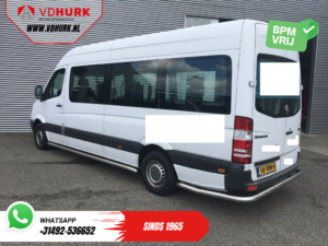 Mercedes-Benz Sprinter Transport de Personnes 313 2.2 CDI L3H2 €10,890,- incl VAT (BPM FREE) EXPORT ONLY Combi/ 9 persons/ Kombi/ 9P/ Rearbar/ Sidebar/ Airco/ Wheelchair lift