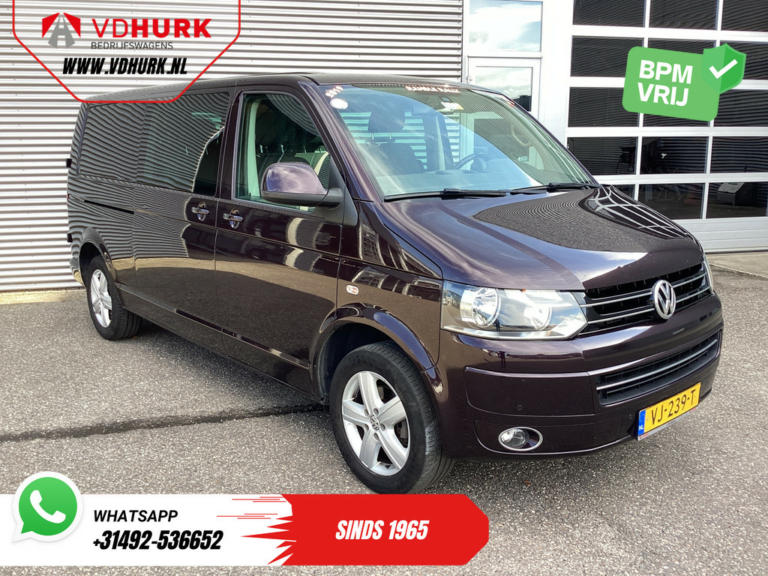Volkswagen Transporter Van 2.0 TDI 140 hp DSG Aut. L2 Double Cab DC EXPORT 2.5t Trekverm./ Cruise/ Airco/ PDC V+A/ LMV