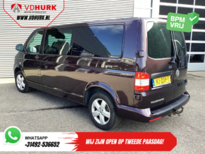 Volkswagen Transporter Van 2.0 TDI 140 к.с. DSG Aut. L2 Double Cab DC EXPORT 2.5t Trekverm./ Cruise/ Airco/ PDC V+A/ LMV