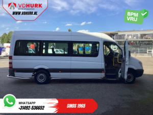 Mercedes-Benz Sprinter Пасажирський транспорт 313 2.2 CDI Авт. L3H2 €10 890,- вкл. ПДВ (BPM FREE) ЕКСПОРТ Комбінований / 9 осіб / Комбі / 9P / Задній борт / Бокові панелі / Кондиціонер / Підйомник для інвалідних візків