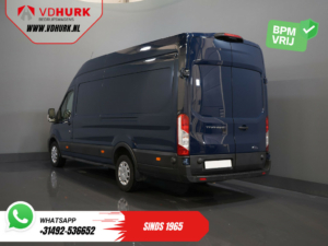 Ford Transit Van 350 2.0 TDCI 170 hp Aut. Jumbo L4H3 RWD BPM FREE! 270 Gr. Doors/ Climate/ Carpentry/ Camera/ Carplay/ Cruise/ PDC