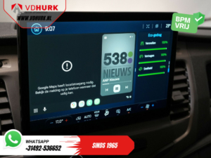 Ford Transit Van 350 2.0 TDCI 170 hp Aut. Jumbo L4H3 RWD BPM FREE! 270 Gr. Doors/ Climate/ Carpentry/ Camera/ Carplay/ Cruise/ PDC