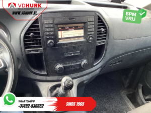 Mercedes-Benz Vito Van 111 CDI L2 EXPORT ONLY E6/ NL Car/ MOT 02-2026/ Camera/ Towbar/ Navi/ Air conditioning