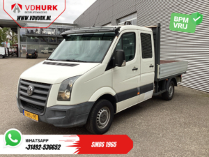 Volkswagen Crafter Open laadbak 2.5 TDI EXPORT Open laadbak 268x201x40/ 5 cil./ 7 Pers./ Trekhaak/ Airco/ Radio