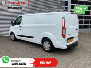 Ford Transit Custom Bestelbus 2.0 TDCI 130pk Aut. L2 Trend BPM VRIJ! NL Auto/ Imperiaal Camera/ Carplay/ Airco /PDC V+A/ Cruise/ Trekhaak /