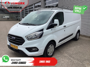Ford Transit Custom Bestelbus 2.0 TDCI 130pk Aut. L2 Trend BPM VRIJ! NL Auto/ Imperiaal Camera/ Carplay/ Airco /PDC V+A/ Cruise/ Trekhaak /