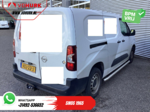 Opel Combo Bestelbus 1.5CDTi 100 pk L2 BPM VRIJ! NL Auto/ Carplay/ Sidebars/ Cruise/ Airco/ Trekhaak