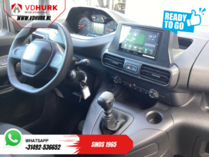 Peugeot Partner Bestelbus 1.5 HDi 100 pk BPM VRIJ Ready2Go 3Pers./ Carplay/ Airco/ Cruise/ Camera/ PDC