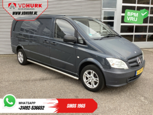 Mercedes-Benz Vito Van 110 CDI L3 EXPORT NL Masina/ MOT 02-2026/ Airco/ LMV/ Sidebars/ Panelling/ Radio