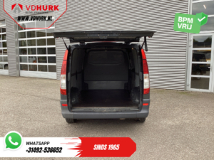 Mercedes-Benz Vito Van 110 CDI L3 EXPORT NL Masina/ MOT 02-2026/ Airco/ LMV/ Sidebars/ Panelling/ Radio