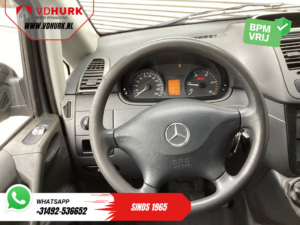 Mercedes-Benz Vito Van 110 CDI L3 EXPORT NL Masina/ MOT 02-2026/ Airco/ LMV/ Sidebars/ Panelling/ Radio
