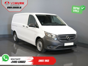 Mercedes-Benz Vito Bestelbus 114 2.2 CDI BPM VRIJ 3 Pers./ Stoelverw./ Cruise/ Camera/ Airco/ Trekhaak