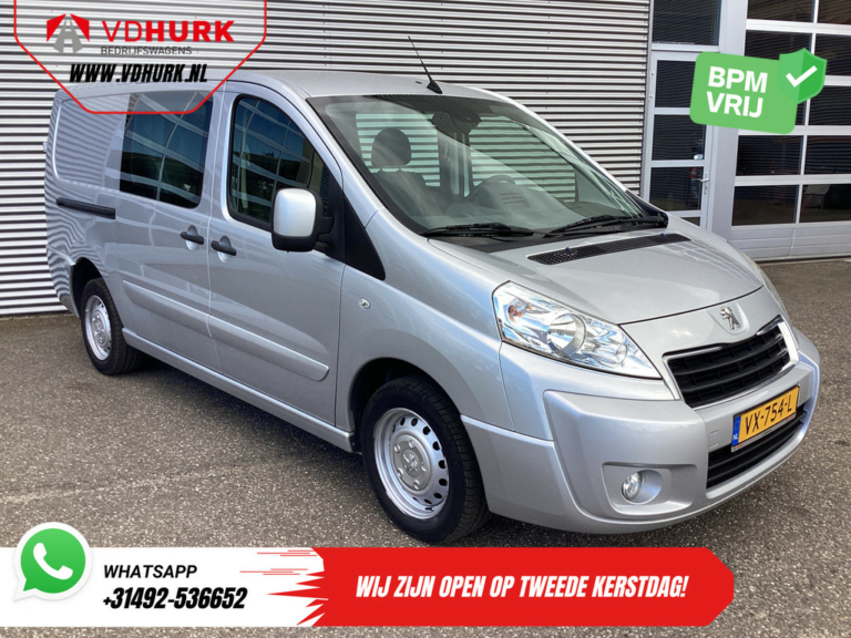 Peugeot Expert Van 2.0 HDI 130 ch L2 Double Cab DC EXPORT Airco/ Cruise/ Navi/ PDC/ Crochet de remorquage