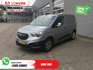 Opel Combo Bestelbus 1.2 Turbo 130 pk Aut. BENZINE BPM VRIJ! Keyless/ Carplay/ PDC/ Cruise/ Trekhaak/ Airco