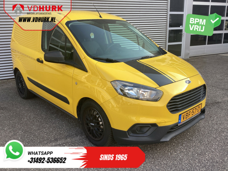 Ford Transit Courier Bestelbus 1.5 TDCI BPM VRIJ! Euro6/ NL Auto/ Dealer Ond./ Airco/ Trekhaak
