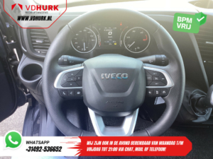 Iveco Daily Bestelbus 35S18 3.0 180 pk Aut. L2H2 BPM VRIJ 3.5t Trekverm./ Adapt. Cruise/ LED/ Carplay/ 270Gr.Deuren/ Climate/ Gev. Stoel/ LED/ Camera/