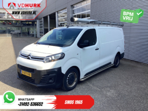 Citroën Jumpy Bestelbus 2.0 HDI 125 pk L3 EXPORT Inrichting/ Imperiaal/ Carplay/ Cruise/ Sidebars/ Airco/ PDC