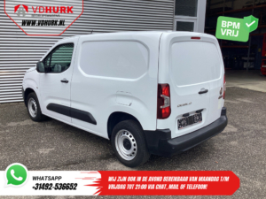 Fiat Doblò Bestelbus 1.5 HDi 100 pk 3 Pers./ CarPlay/ Stoelverw./ Camera/ PDC/ Cruise/ Airco