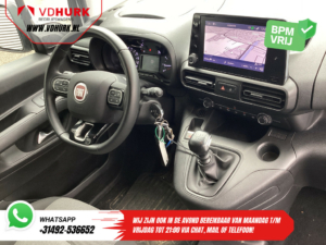 Fiat Doblò Bestelbus 1.5 HDi 100 pk 3 Pers./ CarPlay/ Stoelverw./ Camera/ PDC/ Cruise/ Airco