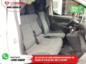 Fiat Doblò Bestelbus 1.5 HDi 100 pk 3 Pers./ CarPlay/ Stoelverw./ Camera/ PDC/ Cruise/ Airco