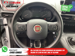 Fiat Doblò Bestelbus 1.5 HDi 100 pk 3 Pers./ CarPlay/ Stoelverw./ Camera/ PDC/ Cruise/ Airco