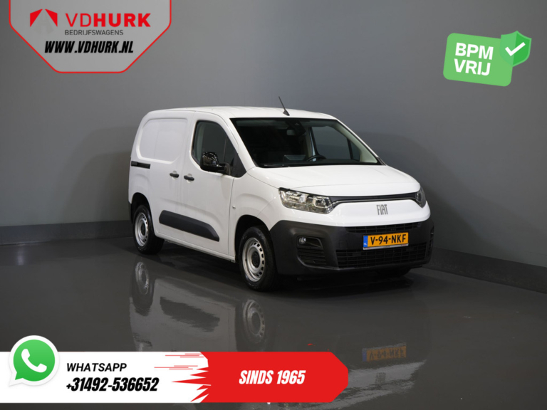 Fiat Doblò Van 1.5 HDi 100 к.с. (DEMO) 3 чол./ CarPlay/ Seatverw./ Камера/ PDC/ Cruise/ Airco