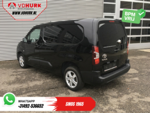 Toyota PROACE CITY Bestelbus 1.2 Turbo 130 pk Aut. L2 Benzine BPM VRIJ! 3Pers./ Carplay/ Camera/ LMV/ PDC/ Airco/ Cruise