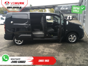 Toyota PROACE CITY Bestelbus 1.2 Turbo 130 pk Aut. L2 Benzine BPM VRIJ! 3Pers./ Carplay/ Camera/ LMV/ PDC/ Airco/ Cruise