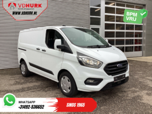 Ford Transit Custom Bestelbus 340 130 pk PHEV Trend BPM VRIJ! Plug-In/ Inrichting/ Carplay/ Stoelverw./ Cruise/ Camera/ PDC/ Airco