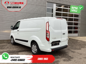 Ford Transit Custom Bestelbus 340 130 pk PHEV Trend BPM VRIJ! Plug-In/ Inrichting/ Carplay/ Stoelverw./ Cruise/ Camera/ PDC/ Airco