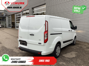 Ford Transit Custom Bestelbus 340 130 pk PHEV Trend BPM VRIJ! Plug-In/ Inrichting/ Carplay/ Stoelverw./ Cruise/ Camera/ PDC/ Airco
