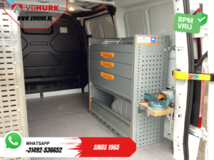 Ford Transit Custom Bestelbus 340 130 pk PHEV Trend BPM VRIJ! Plug-In/ Inrichting/ Carplay/ Stoelverw./ Cruise/ Camera/ PDC/ Airco