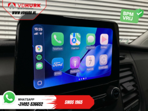 Ford Transit Custom Bestelbus 340 130 pk PHEV Trend BPM VRIJ! Plug-In/ Inrichting/ Carplay/ Stoelverw./ Cruise/ Camera/ PDC/ Airco