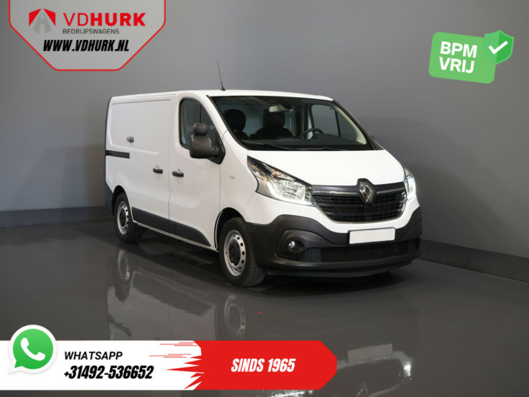 Renault Trafic Bestelbus 2.0 dCi 145 pk BPM VRIJ Inrichting/ Standkachel/ Stoelverw/ CarPlay/ Camera/ PDC/ Cruise/ Airco