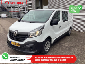Renault Trafic Furgoneta 1.6 dCi 125 CV L2 DC Doble Cabina BPM FREE ES Car/ Camera/ Cruise/ Navi/ Airco/ Towbar