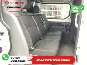 Renault Trafic Bestelbus 1.6 dCi 125 pk E6 L2 DC Dubbel Cabine BPM VRIJ NL Auto/ Camera/ Cruise/ Navi/ Airco/ Trekhaak
