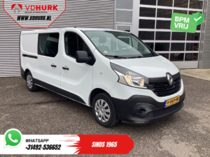 Renault Trafic Van 1.6 dCi 125 к.с. E6 L2 DC Double Cab BPM FREE EN Автомобіль/ Камера/ Круїз/ Навігація/ Кондиціонер/ Фаркоп