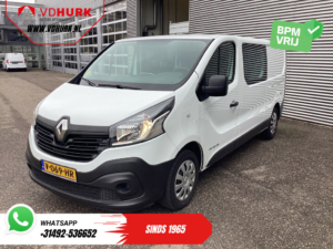 Renault Trafic Van 1.6 dCi 125 к.с. E6 L2 DC Double Cab BPM FREE EN Автомобіль/ Камера/ Круїз/ Навігація/ Кондиціонер/ Фаркоп