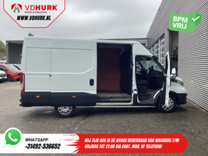 Iveco Daily Van 35S18 3.0 180 CV L2H2 BPM FREE 3.5t Barra de remolque/ 270 Gr. Puertas/ Gev. Seat/ Climate/ CarPlay/ Sidebars/ Camera