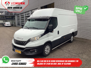 Iveco Daily Van 35S18 3.0 180 CV L2H2 BPM FREE 3.5t Barra de remolque/ 270 Gr. Puertas/ Gev. Seat/ Climate/ CarPlay/ Sidebars/ Camera