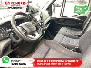 Iveco Daily Van 35S18 3.0 180 CV L2H2 BPM FREE 3.5t Barra de remolque/ 270 Gr. Puertas/ Gev. Seat/ Climate/ CarPlay/ Sidebars/ Camera