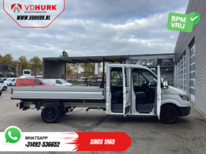 MAN TGE Carrozzeria aperta 3.180 DSG Aut. DC Doppia Cabina BPM GRATIS! Cassone aperto 350x203/ 7 Pers./ Carplay/ Barra di traino/ Cruise/ 2.8t Towverm./ Airco/ Pick 