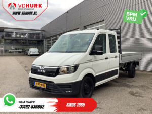 MAN TGE Carrozzeria aperta 3.180 DSG Aut. DC Doppia Cabina BPM GRATIS! Cassone aperto 350x203/ 7 Pers./ Carplay/ Barra di traino/ Cruise/ 2.8t Towverm./ Airco/ Pick 