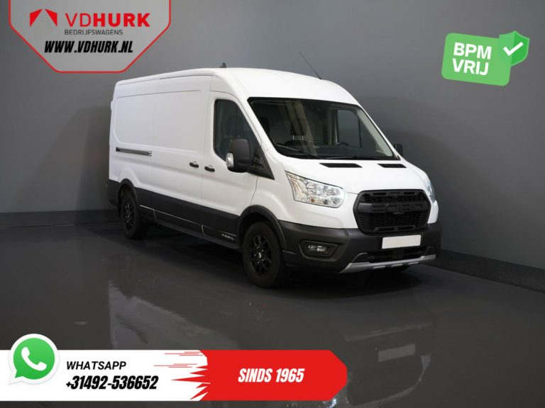 Ford Transit Bestelbus 350 2.0 TDCI L3H2 165 pk Trail Adapt.Cruise/ CarPlay/ Camera/ PDC/ Stoelverw./ Airco