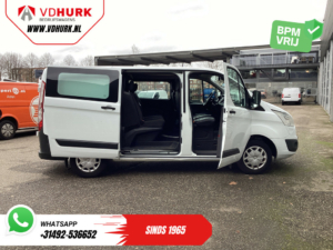 Ford Transit Custom Bestelbus 2.2 TDCI Trend DC Dubbel Cabine EXPORT 6 Pers./ Navi/ Camera/ Cruise/ Airco / PDC V+A/ Trekhaak