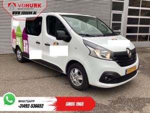 Renault Trafic Van 1.6 dCi 120 PS L2 DC Doppelkabine EXPORT APK 5-2026/ NL Auto/ LMV/ Airco/ Cruise/ Abschlepphaken/ PDC