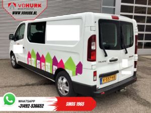 Renault Trafic Van 1.6 dCi 120 PS L2 DC Doppelkabine EXPORT APK 5-2026/ NL Auto/ LMV/ Airco/ Cruise/ Abschlepphaken/ PDC