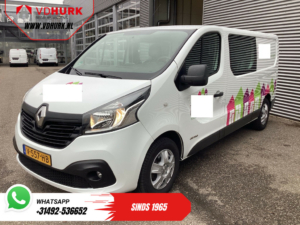 Renault Trafic Van 1.6 dCi 120 PS L2 DC Doppelkabine EXPORT APK 5-2026/ NL Auto/ LMV/ Airco/ Cruise/ Abschlepphaken/ PDC